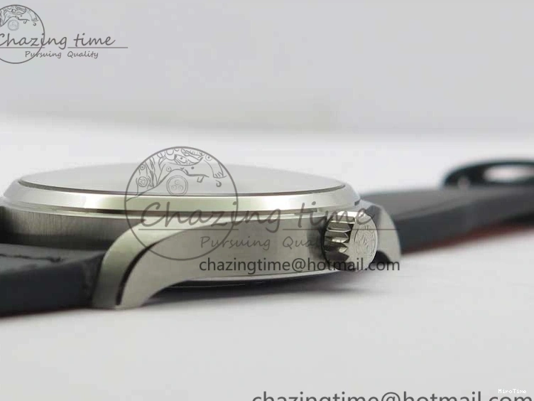 MIROTIME 0224 Soft MARK XVIII IW327001 SS FKF 1:1 Best Edition Black Dial On Black Leather Strap 7119